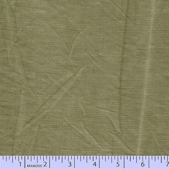 Aged Muslin from Marcus Fabrics - Half Yard Avocado - Green Blender - 7701-0164