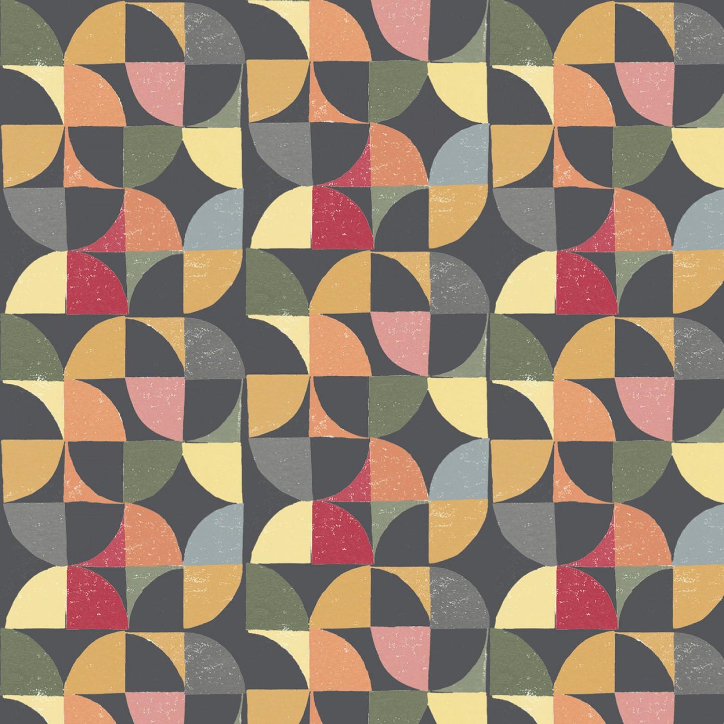 Retro Geo from Chicken Scratch for P&B Textiles - 1/2 Yard
