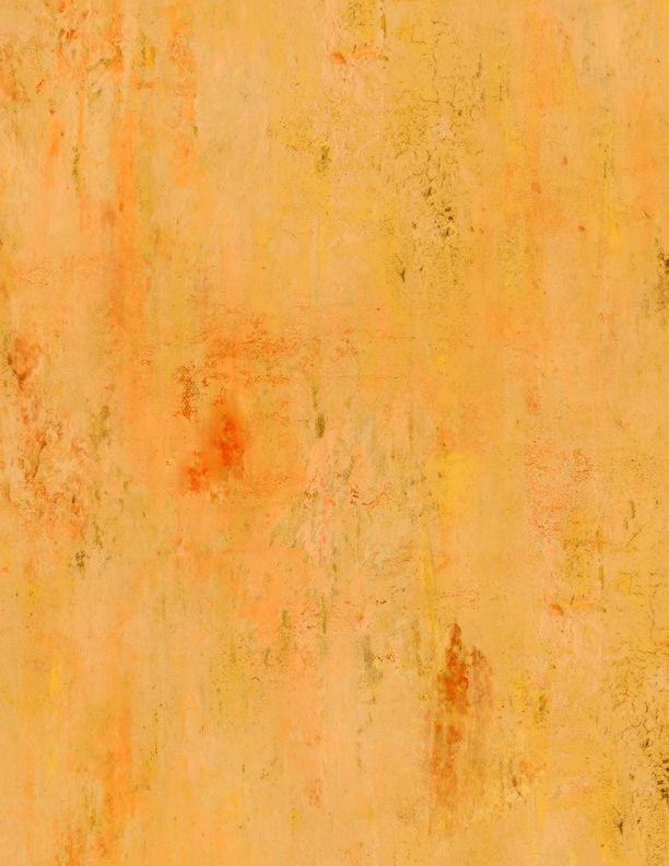 Essentials vintage Texture from Wilmington Prints - Half Yard Cheddar Distressed Blender - 89233-885