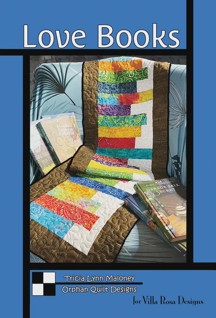 Lover Books Pattern from Villa Rosa Designs - Quilt Pattern