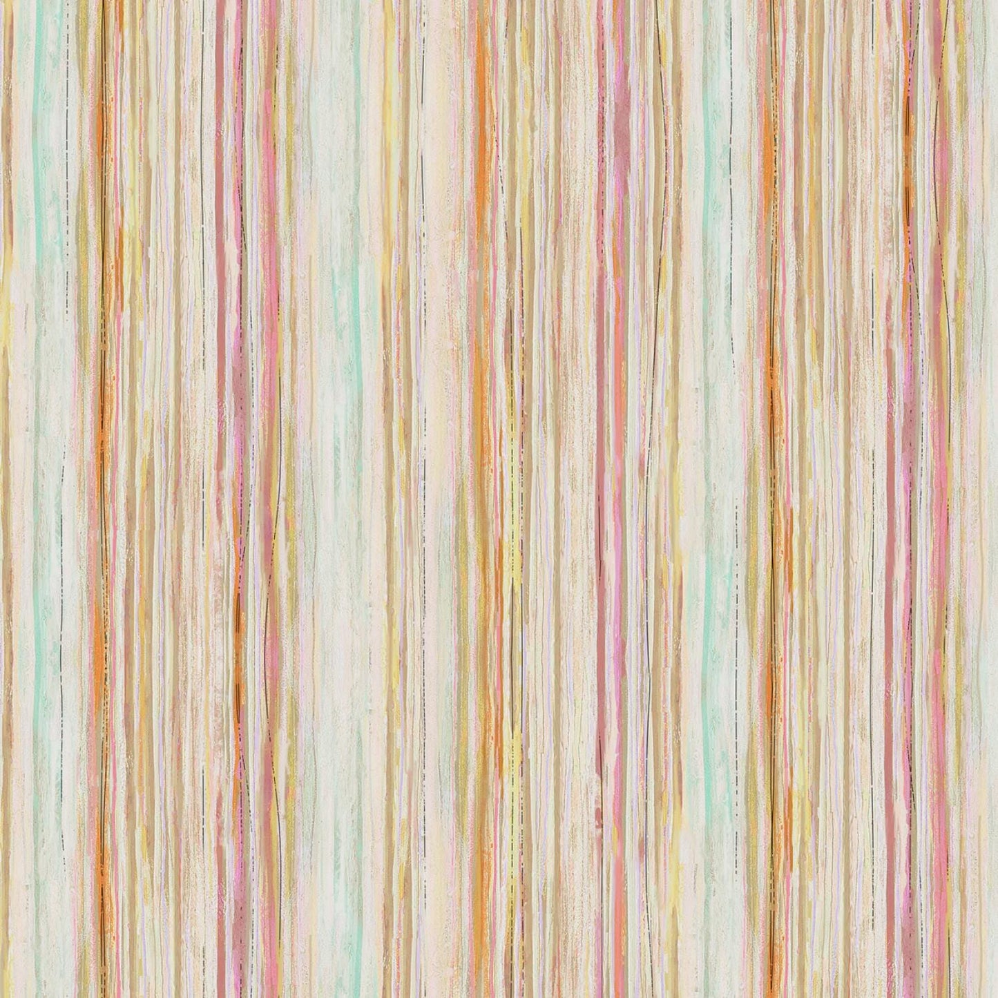 Painted Stripe from Awakening for PB Textiles - 1/2 Yard - Mauve Pink Blue