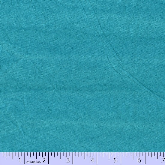 Aged Muslins from Marcus Fabrics - Half Yard Lagoon Blue Blender - 7027-0150