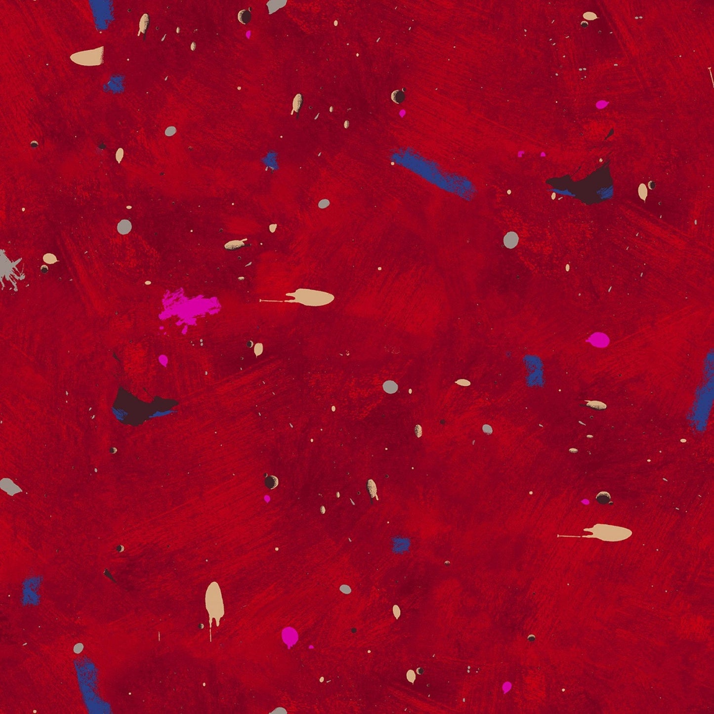 Marble Run by Marcia Derse for Windham Fabrics - 1/2 Yard Crimson Splash