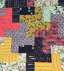 Pattern Heat Wave from Orange Dot Quilts - Lap quilt 63" x 77" and Twin size 63" x 84"