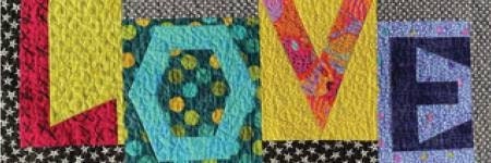 Crazy Love by Karla Alexander from Cut Loose Press - Fat Quarter Friendly 18" x53" Pattern