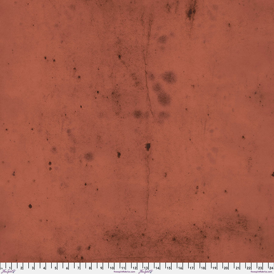 Provisions in Rust from Eclectic Elements by Tim Holtz for Free Spirit - 1/2 Yard - PWTH115.8RUST