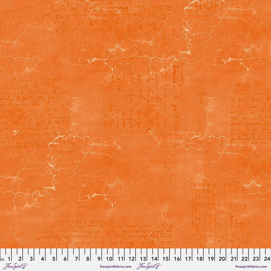 Carnelian Cracked Shadow from Eclectic Elements by Tim Holtz for Free Spirit - 1/2 Yard - PWTH128-CARNELIAN