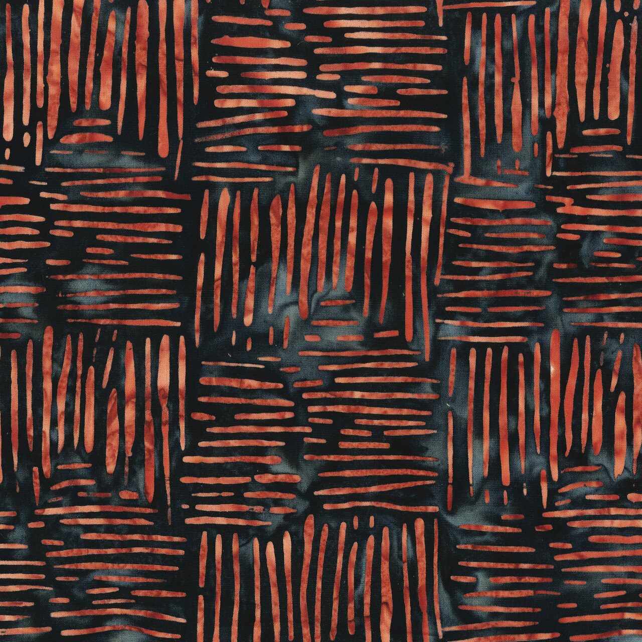 Weave from Anthology Batiks - Half yard Spice Geometric Batik - 822Q-8