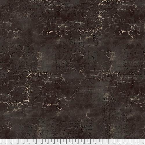 Cracked Shadow from Free Spirit Fabrics - Black Blender by Tim Holtz - PWTH128.Black