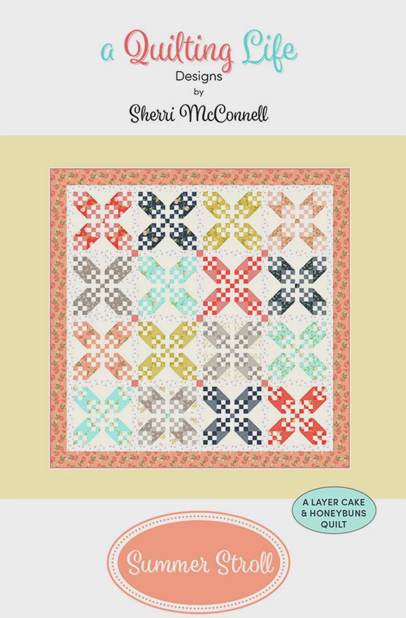 Summer Stroll Quilt Pattern from A Quilting Life