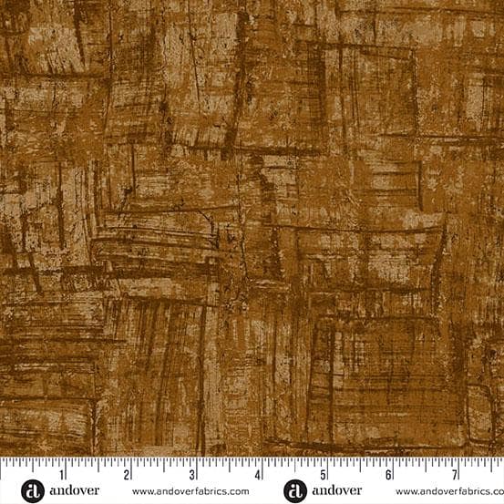 Nitty Gritty by Jordan Fabrics for Andover - 1/2 Yard Squirrel - Brown Blender - A-1434-N4