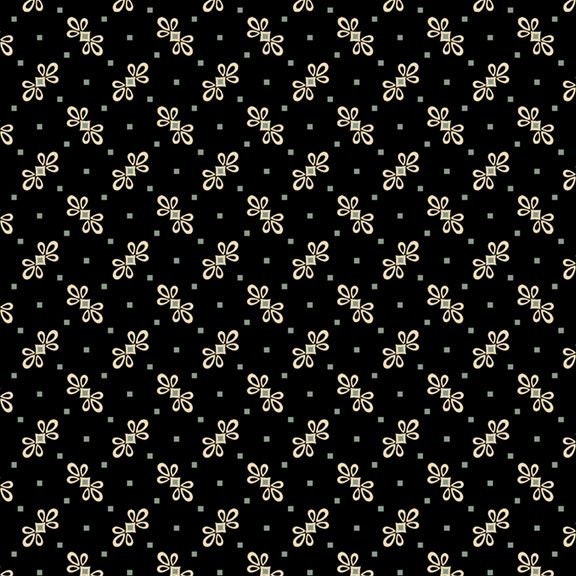 Diamond Flair from Midnight Lace for Marcus Fabrics - Half Yard - Diamonds in loops on black