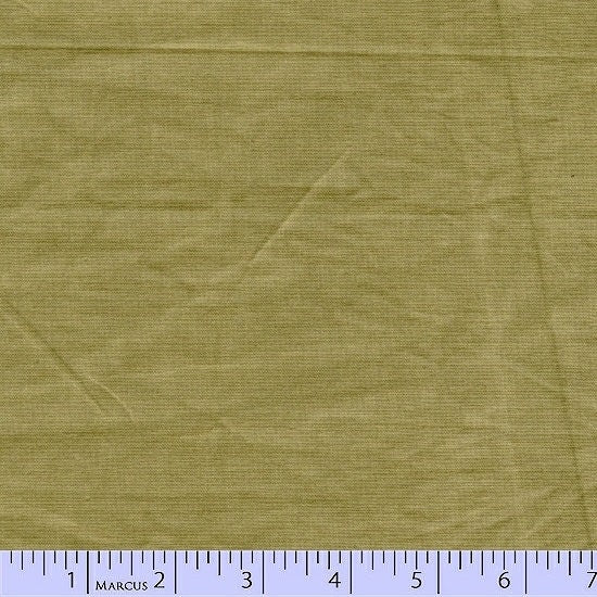 Aged Muslin from Marcus Fabrics - Half Yard Olive - Light Green Blender - 7698-0116