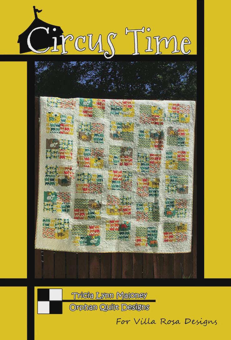 Circus Time Pattern from Villa Rosa Designs - Quilt Pattern