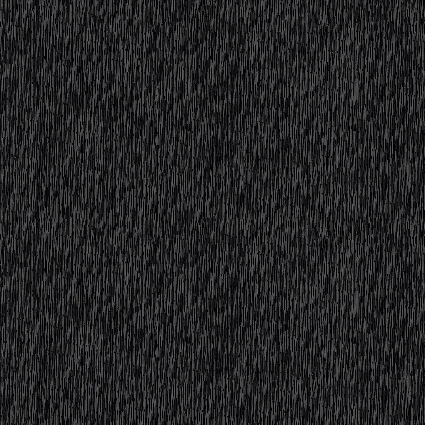 25% Off - Alfie from Windham Fabrics - 1/2 Yard Black Scratch Digital - Black Striated Blender