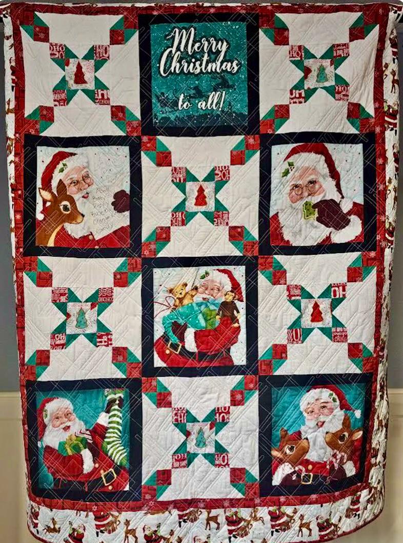 Jolly Ole Soul Kit - 46" x 58" Throw-Quilt Kit - Intermediate Level