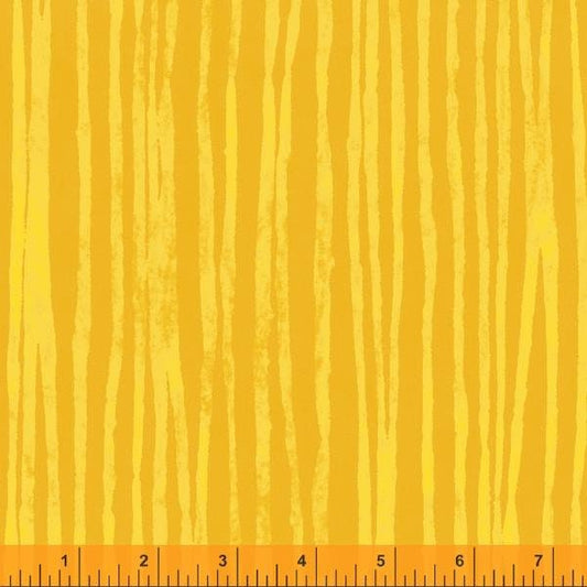 Sunlight from Line by Marcia Derse from Windham Fabrics - 1/2 Yard Sun and Gold Lines