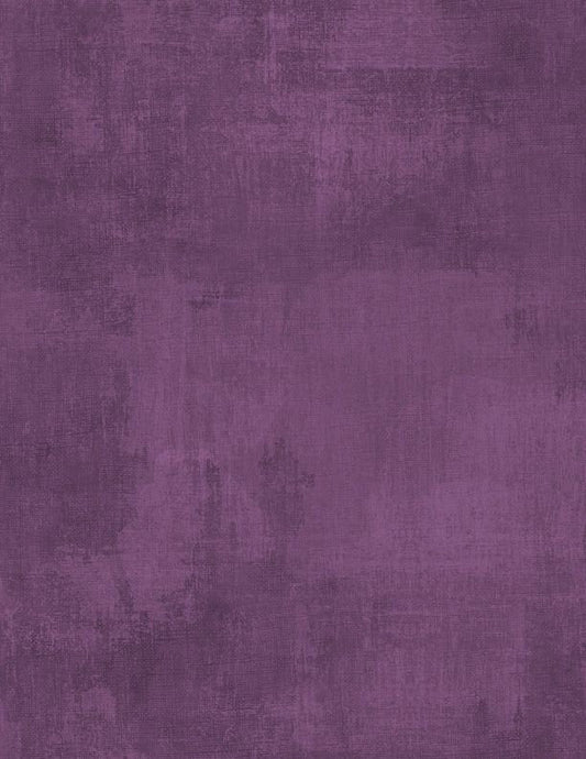 Essentials Dry Brush from Wilmington Prints - Half Yard Raisin Purple Blender - 89205-660