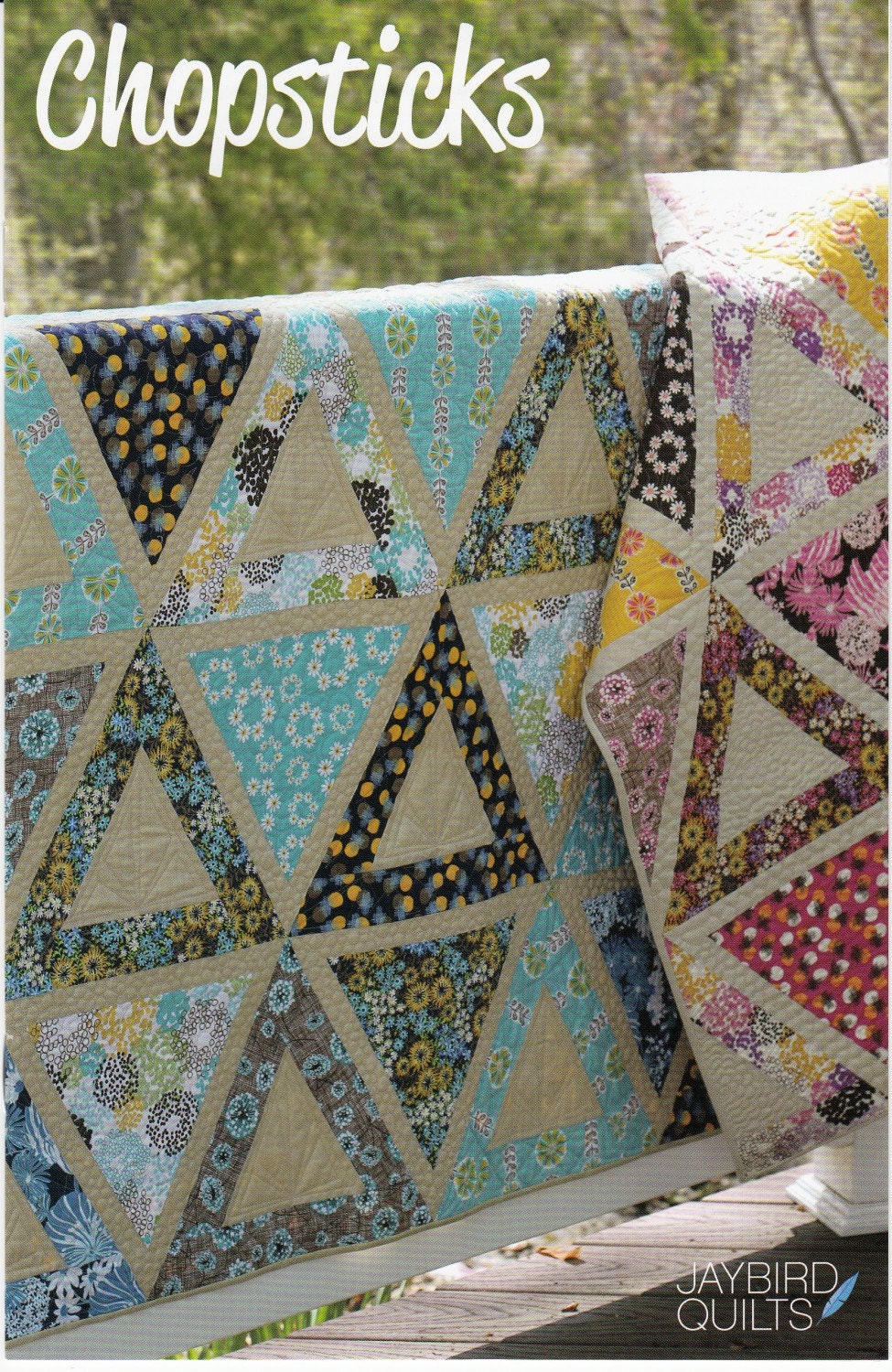 Chopsticks by Jaybird Quilts - Modern Quilt Pattern in 4 Sizes