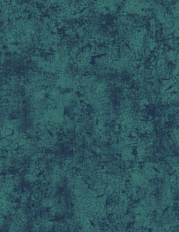 Essentials Cracked Glass from Wilmington Prints - Half Yard Teal Blender - 89235-474