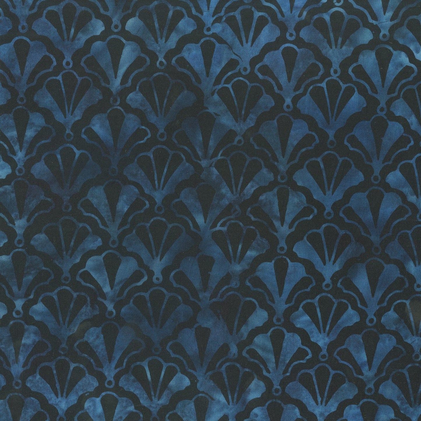25% Off - Touch the Sky from Anthology Batiks - 1/2 Yard Blue Batik