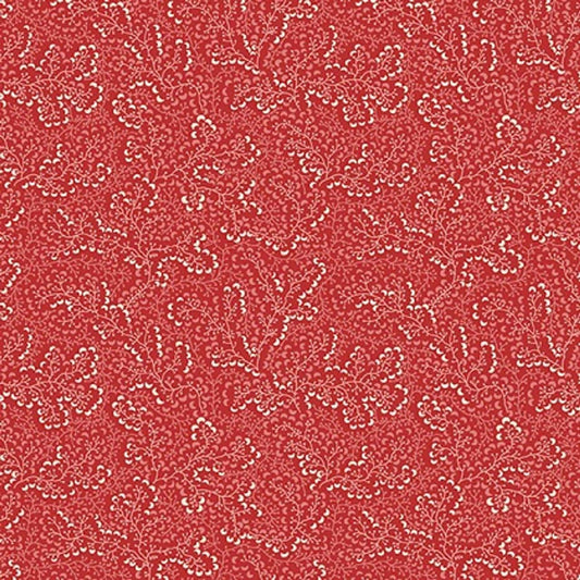 Coralberry in Lava from Tradewinds by Renee Nanneman for Andover Fabric - Half Yard - A-814-R