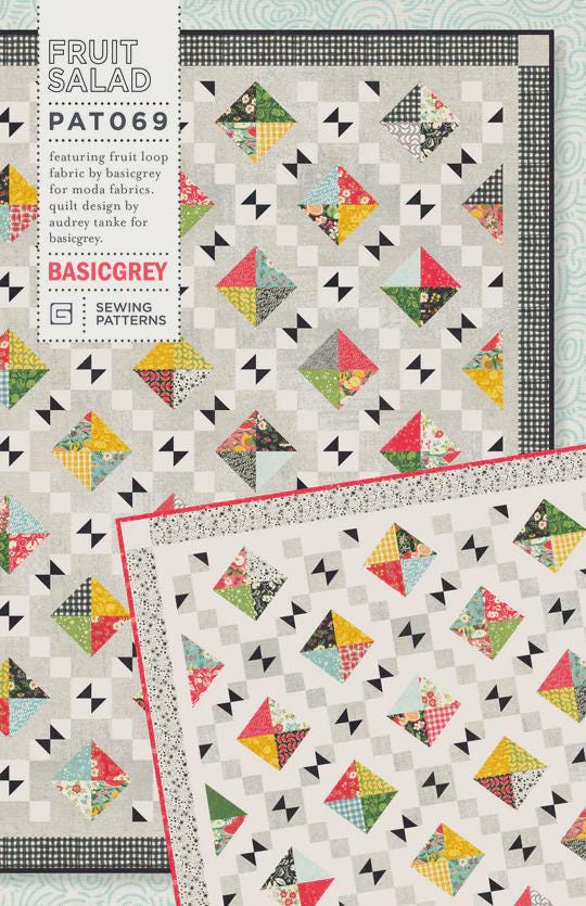Fruit Salad Quilt Pattern from Basic Grey