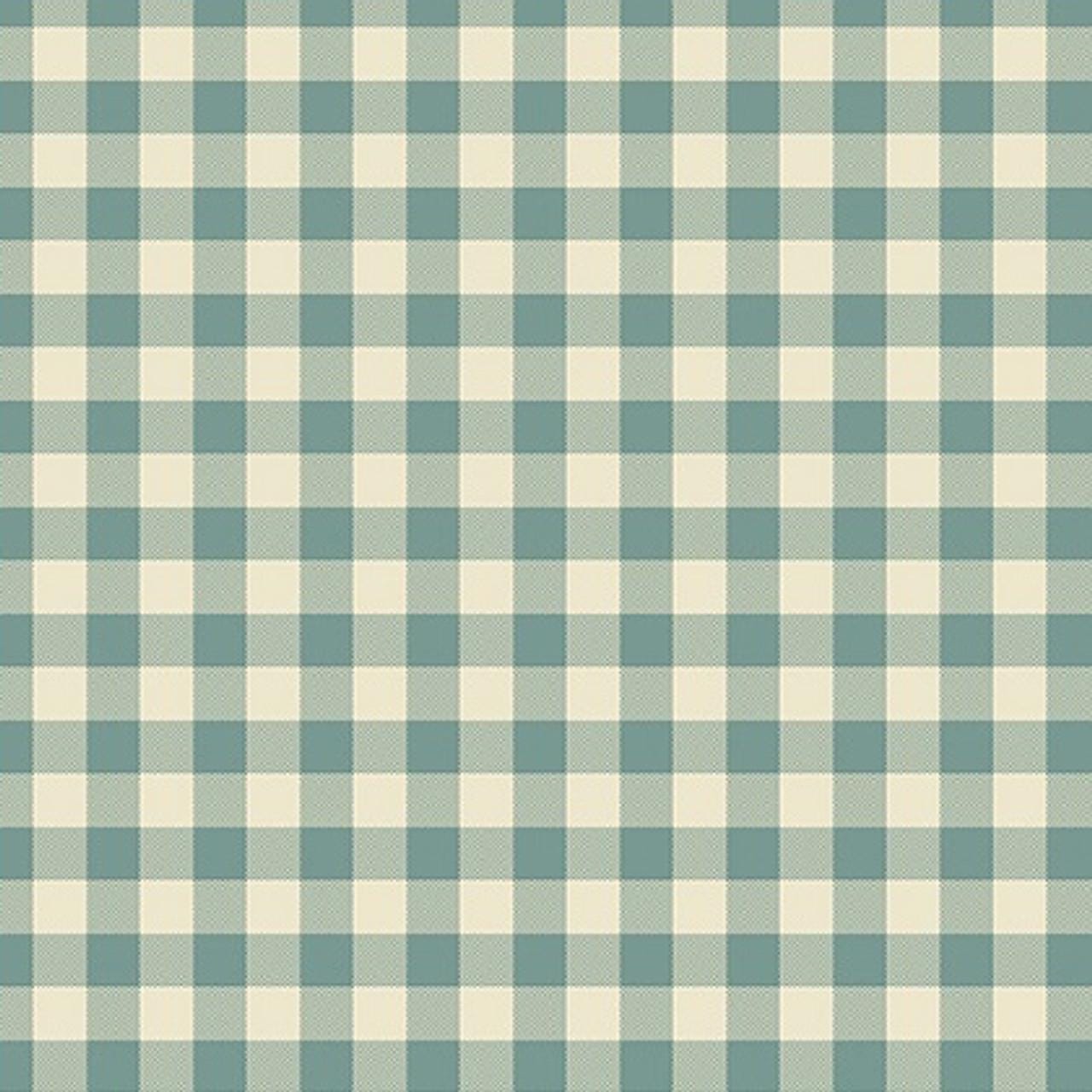 Outrigger in Aquamarine from Tradewinds by Renee Nanneman for Andover Fabric - Half Yard - A-815-T