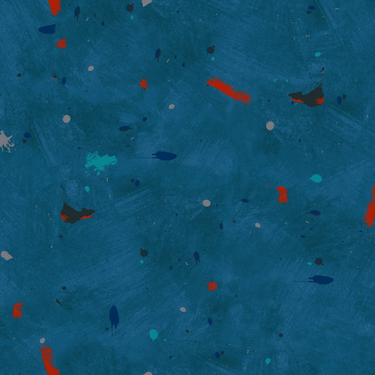 Marble Run by Marcia Derse for Windham Fabrics - 1/2 Yard Pool Party Splash