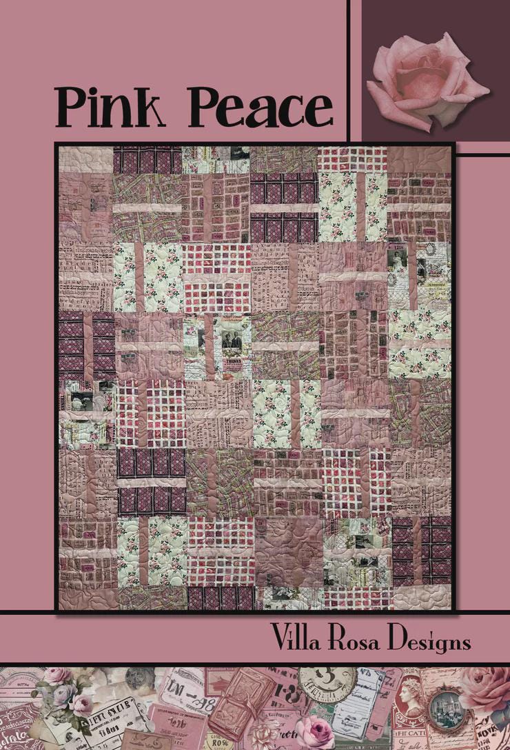 Pink Peace Pattern from Villa Rosa Designs - Quilt Pattern