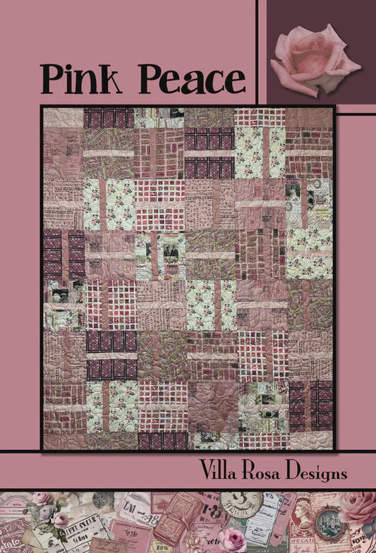 Pink Peace Pattern from Villa Rosa Designs - Quilt Pattern