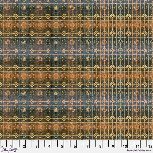 Storyboard by Seth Apter for Free Spirit Fabrics - 1/2 Yard Matrix - Inkblot