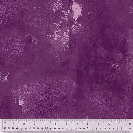 Byzantium from Windham Fabrics - 1/2 Yard Purple Shimmering Night Blender - Great Halloween Blender