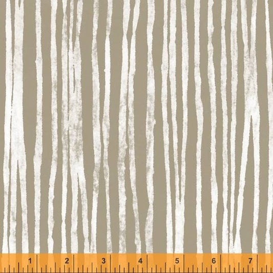 Cloudstone from Line by Marcia Derse from Windham Fabrics - 1/2 Yard Tan and White lines