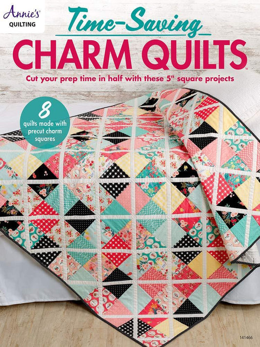 Time Saving Charm Quilts by Annie's Quilting - Quilting Patterns - 8 Precut Friendly Quilt Patterns