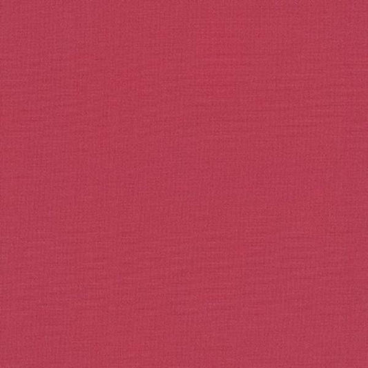 Deep Rose from Kona Cotton for Robert Kaufman - 1/2 Yard - 1099