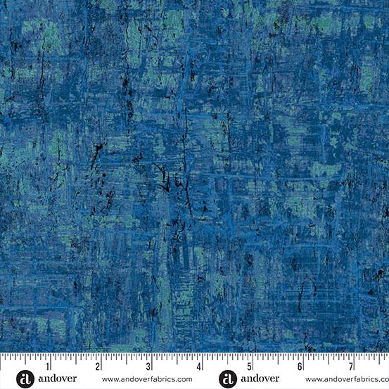Nitty Gritty by Jordan Fabrics for Andover - 1/2 Yard Cornflower - Blue Blender - A-1434-T2