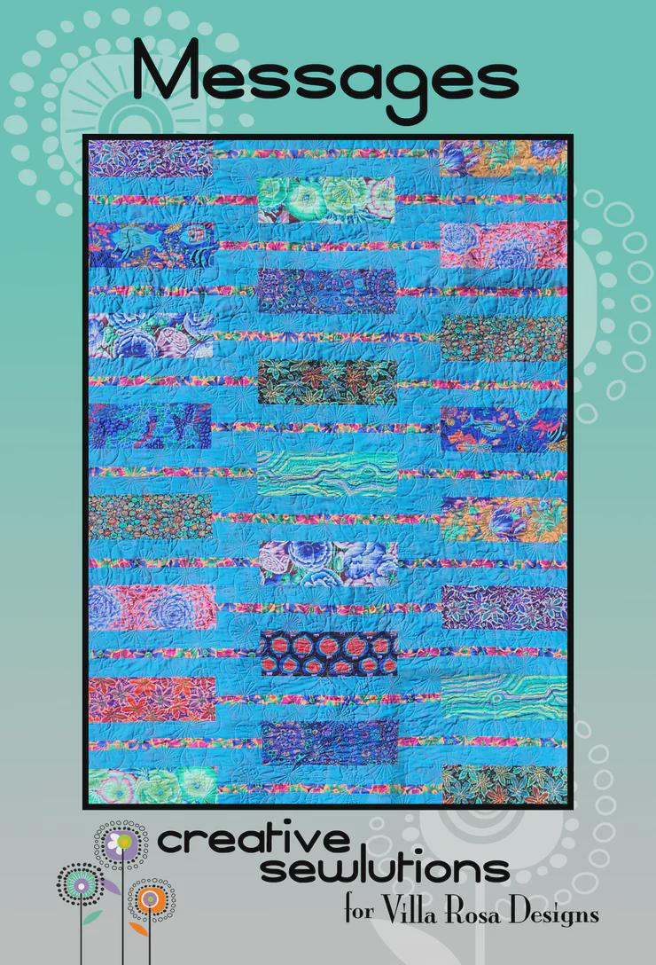 Messages Quilt Pattern from Villa Rosa Designs - Quilt Beginner Pattern