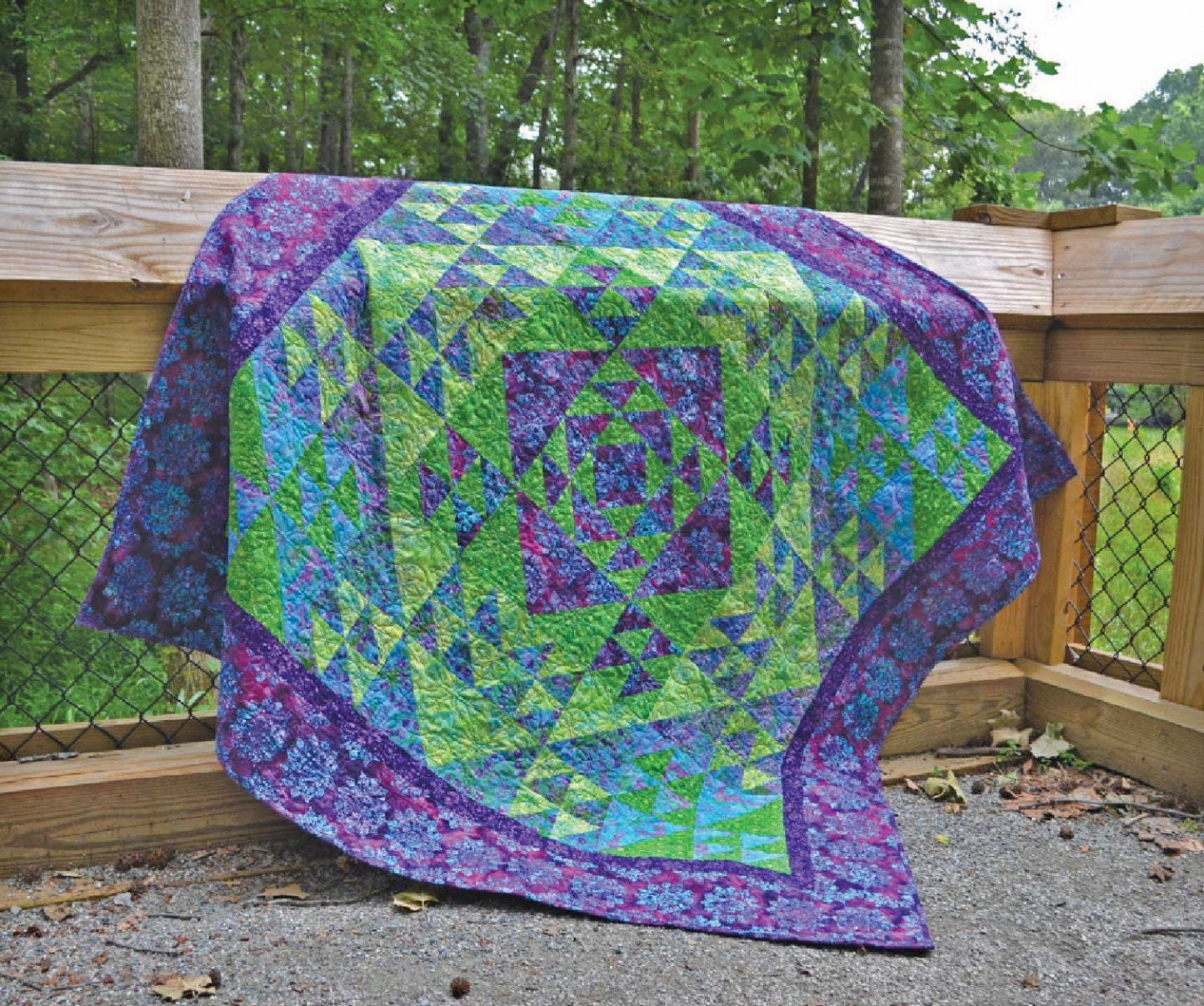 Jewel Box from Cut Loose Press - Pattern for 63" x 63" Quilt