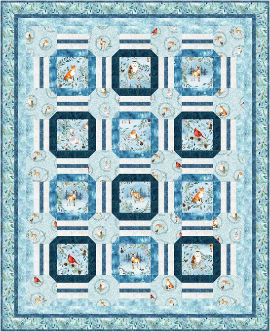 Friday Quilt Pattern from Gourmet Quilter - Instructions for 68" x 84" Quilt