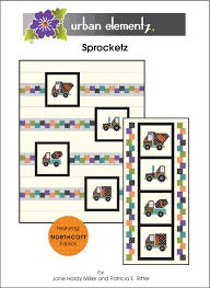 Pattern Sprocketz Quilt 50" x 63" from Urban Elementz