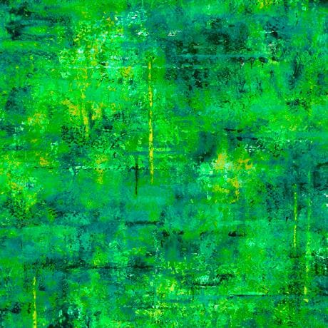 Green from Vibe 45" for QT Fabrics - 1/2 Yard -  Mottled Dark Green Blender