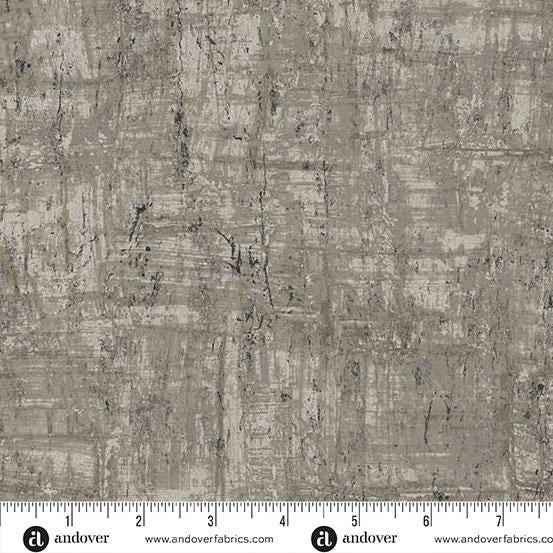 Nitty Gritty by Jordan Fabrics for Andover - 1/2 Yard Gravel - Gray Blender - A-1434-N2