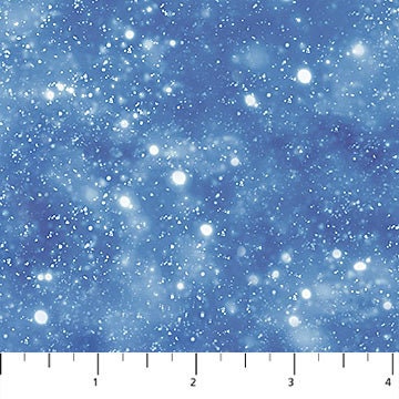 Hocus Pocus from Northcott - 1/2 Yard Blue Atmosphere/Space Blender