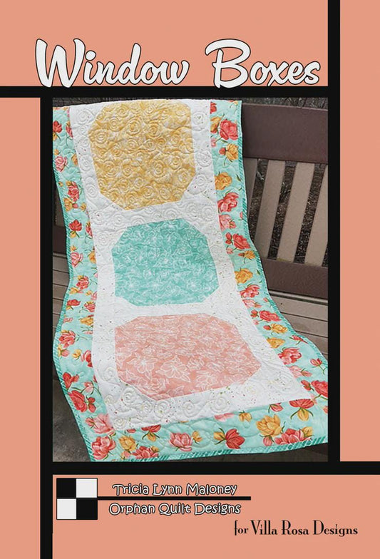 Window Boxes Pattern from Villa Rosa Designs - Quilt Pattern