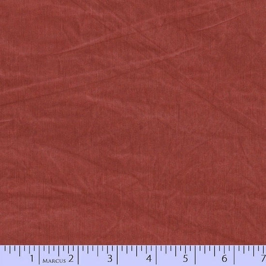 Aged Muslin from Marcus Fabrics - Half Yard Coral - 7031-0111