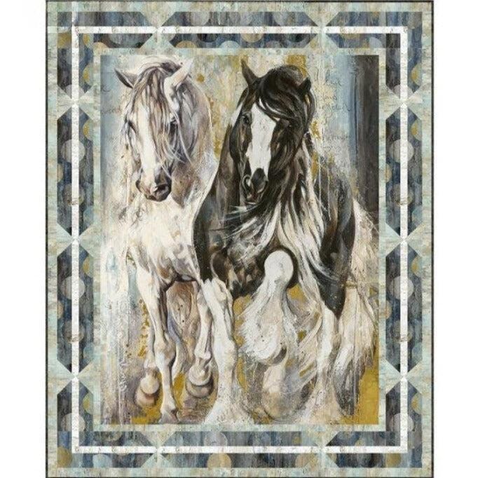 Pedigreed Frames Quilt Pattern from Pine Tree County Quilts - Dual Sized Panel/Block Quilt Pattern