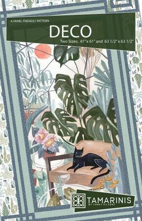 Deco Pattern from Tamarinis - Quilting Pattern for 2 Sizes
