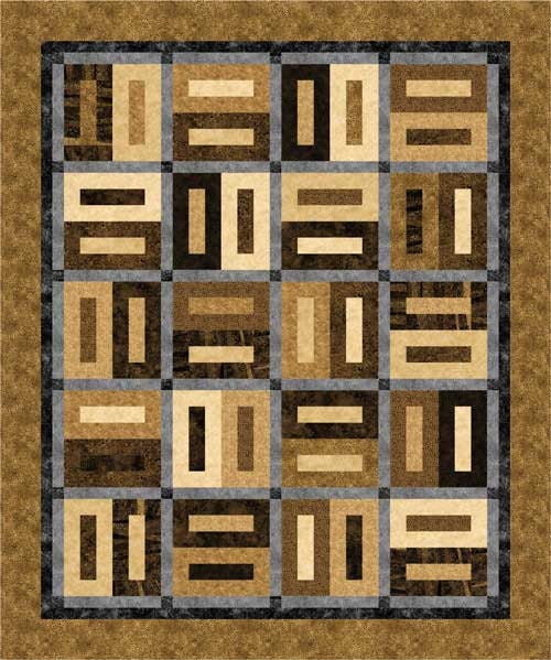 Fair Play Quilt Pattern from Plum Tree Quilts - 3 Sizes