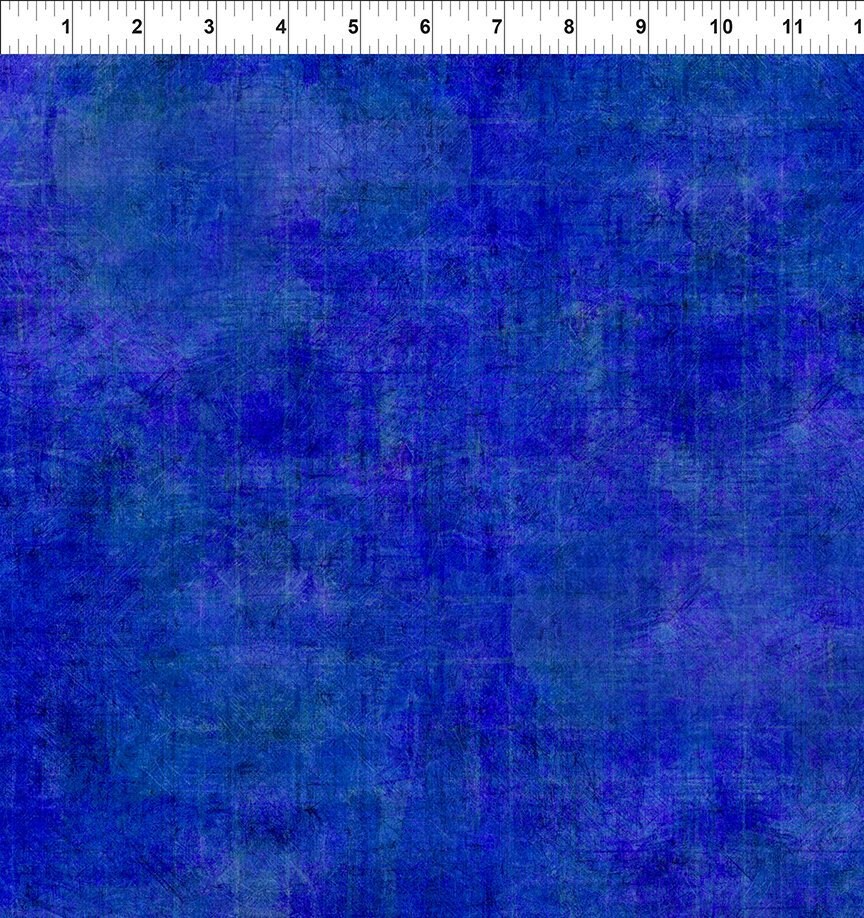 Halcyon Tonal from In the Beginning Fabrics - 1/2 Yard Blueberry Blue Blender - 12 HN13